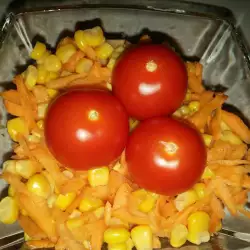 Salad with Corn and Cherry Tomatoes