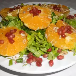 No Meat Salad with Oranges