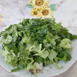 Green Salad with lettuce