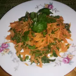 Vegan salad with Parsley