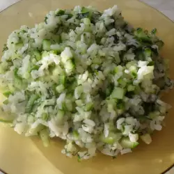 Rice with Cucumbers