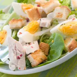 Chicken Salad with Eggs