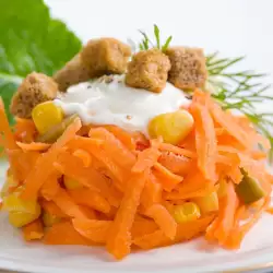 Carrot Salad with Corn