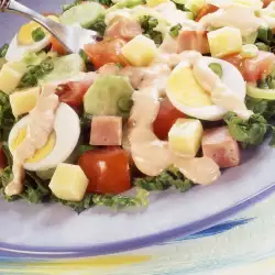 Salad with Ham
