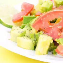 Tomato Salad with avocados
