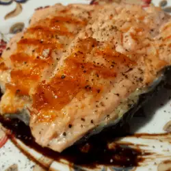Pan Seared Salmon with Olive Oil