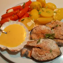 Fish and Potatoes with Carrots
