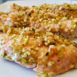 Baked Fish with nuts