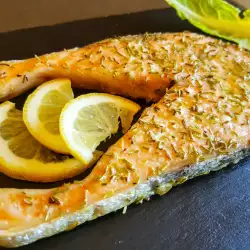 Baked Fish with rosemary