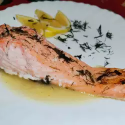 Baked Fish with dill