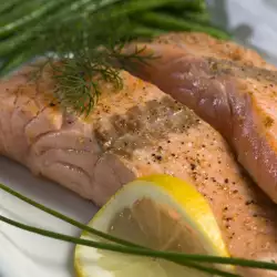 Salmon with Olive Oil