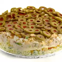 Savory Cake with olives