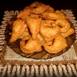 Fritters with flour