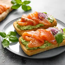 Smoked Salmon and Avocado Sandwiches
