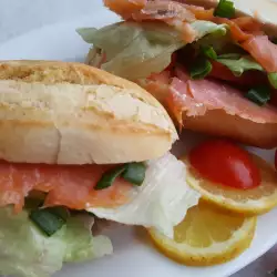 Mini Salmon Sandwiches