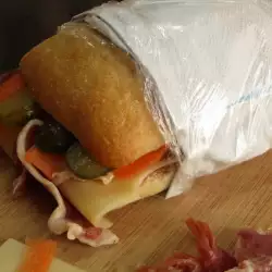 Sandwich with Carrots