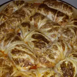 Stuffed Cabbage Rolls with Mince