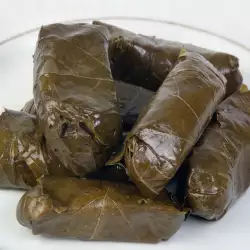 Vine Leaf Sarma with Minced Meat and Olives