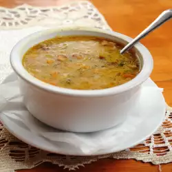 Meat Soup with Cabbage