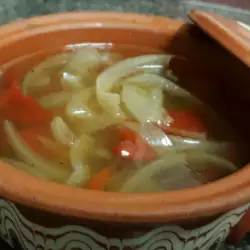 Easy Soup with Peppers