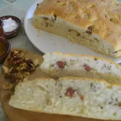 Village-Style Bread with Sausage and Walnuts