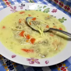 Healthy Soup with Flour