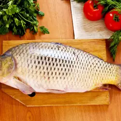 Carp with Lecsó