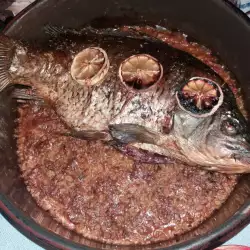 Carp with Rice and Walnuts
