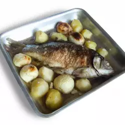 Broiled Carp with Potatoes