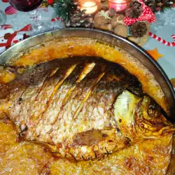 Stuffed Carp with Rice and Minced Meat