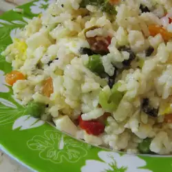Rice Salad with olives