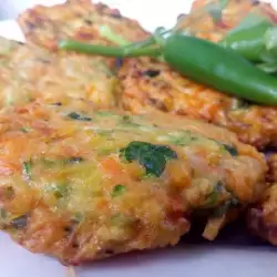 Zucchini Patties with Carrots