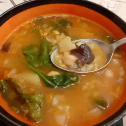 Vegetarian Soup with Rice