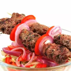 Lamb Skewers with Cloves