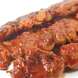 Pork with Sauce and Tomatoes