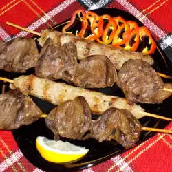 Grilled Skewers with Peppers