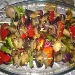 Grilled Skewers with Peppers