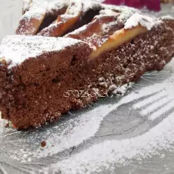Chocolate Dessert with Vanilla