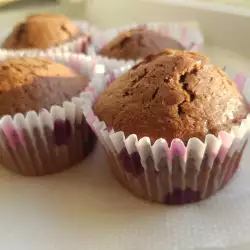 Chocolate Muffins with Brown Sugar