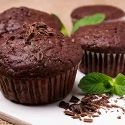 Cocoa Muffins with Yoghurt