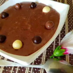 Chocolate Dessert with Milk