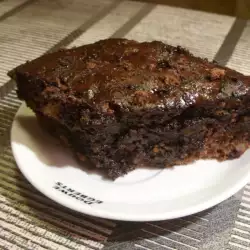 Chocolate Pastry with flour