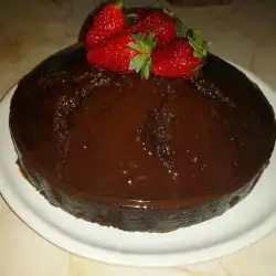 Sponge Cake with chocolate