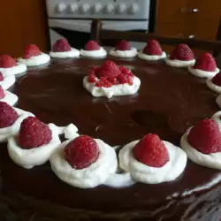 Cake with Chocolate Spread