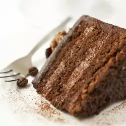 Egg-Free Cake with Coffee