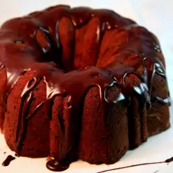 Chocolate Cake with Fruit Beer