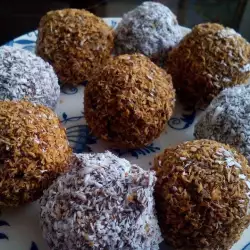 Chocolate Balls with Biscuits