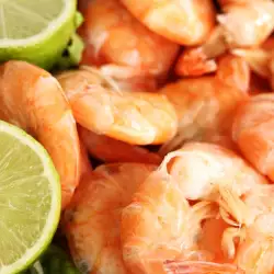 Shrimp with Limes