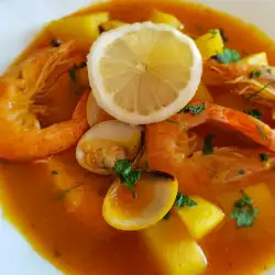 Fish Soup with shrimp