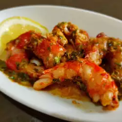 Pan-Fried Shrimp with Hot Peppers